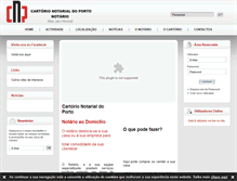 Tablet Screenshot of notarioporto.com